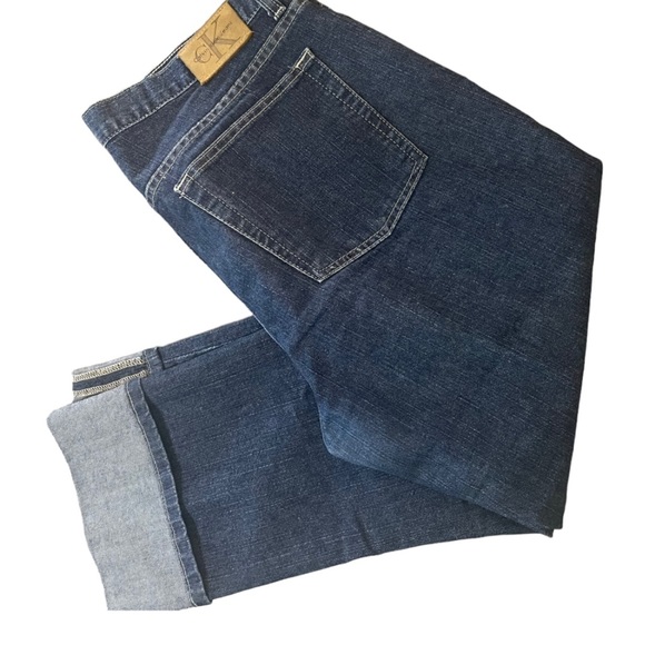 Calvin Klein Jeans Denim - Calvin Klein dark Jeans women’s size 14